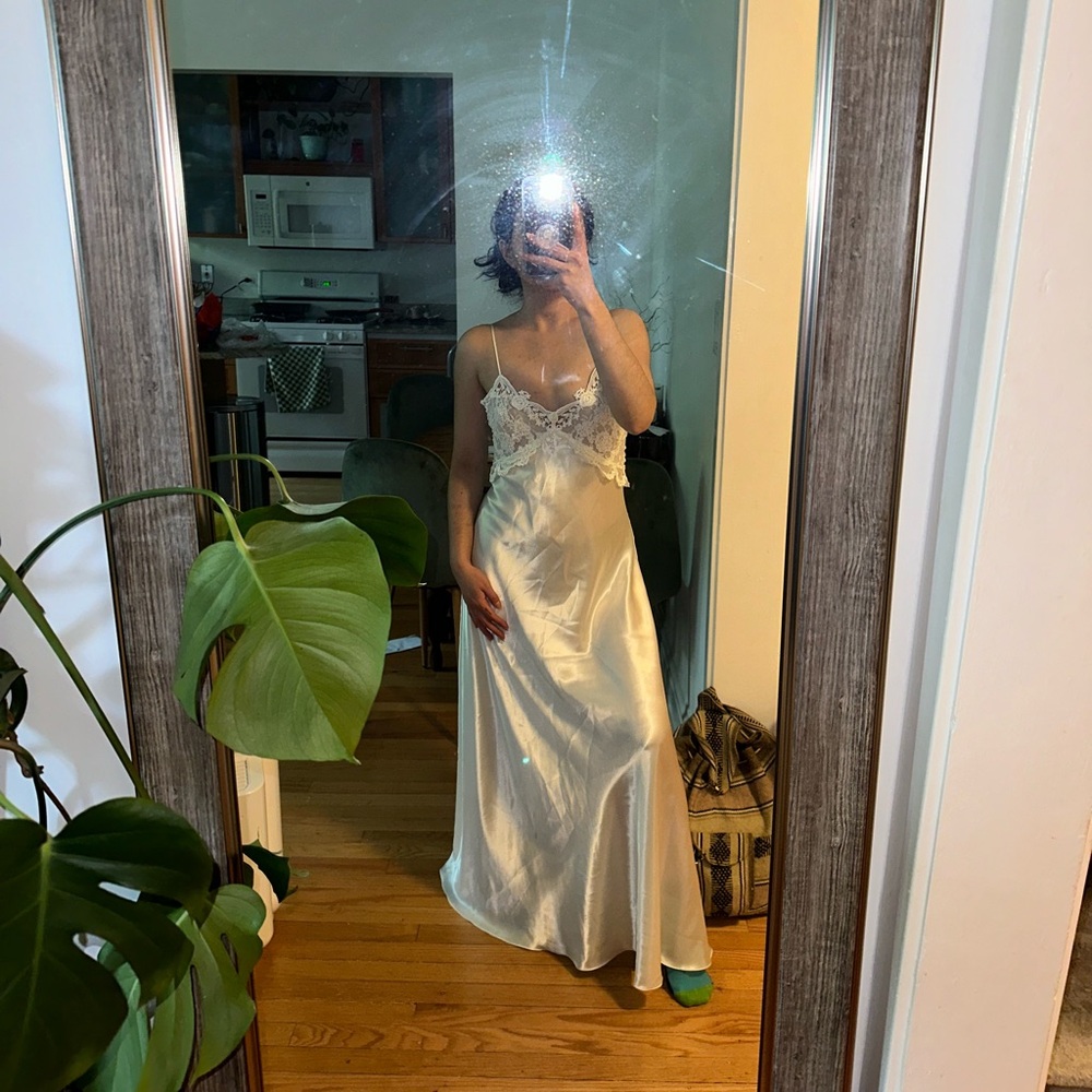 Neiman Marcus Jonquil by Diane Samandi slip dress